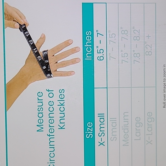 Single compression glove RIGHT HAND - Picture 8 of 8